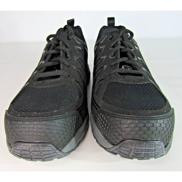 Skechers Malad Shoes Mens Size 10.5Black Composite Toe Work Safety Utility 77535 - Picture 6 of 11